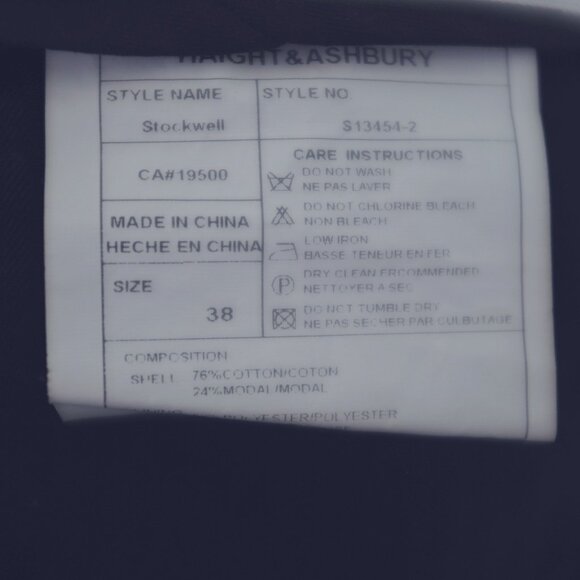 COPY - Haight & Ashbury studio grey blue stockwell pants size 38 - Picture 10 of 10